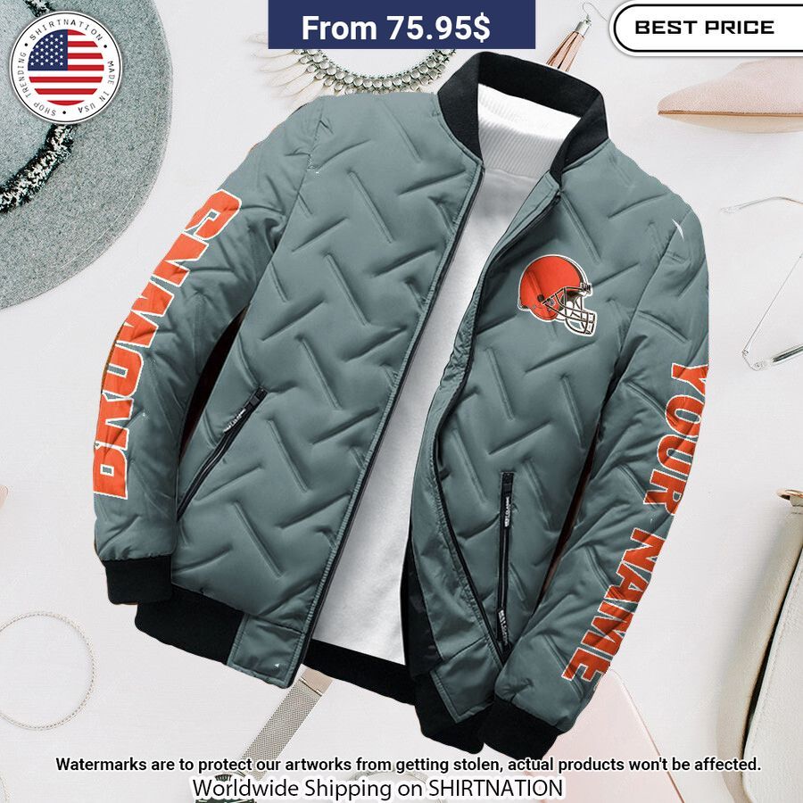 Cleveland Browns Puffer Jacket Wow! What a picture you click