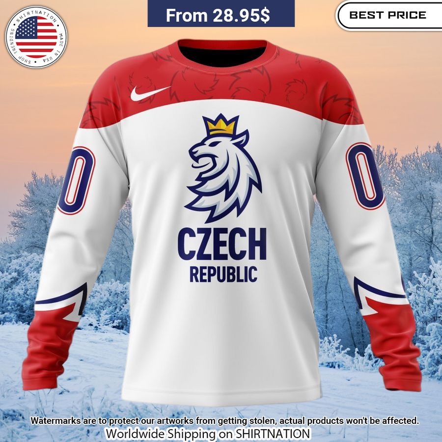 Czech National Ice Hockey Custom Kits Hoodie My favourite picture of yours