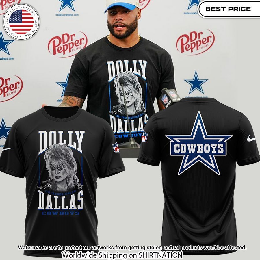 Dallas Cowboys Dolly Parton Shirt Rocking picture