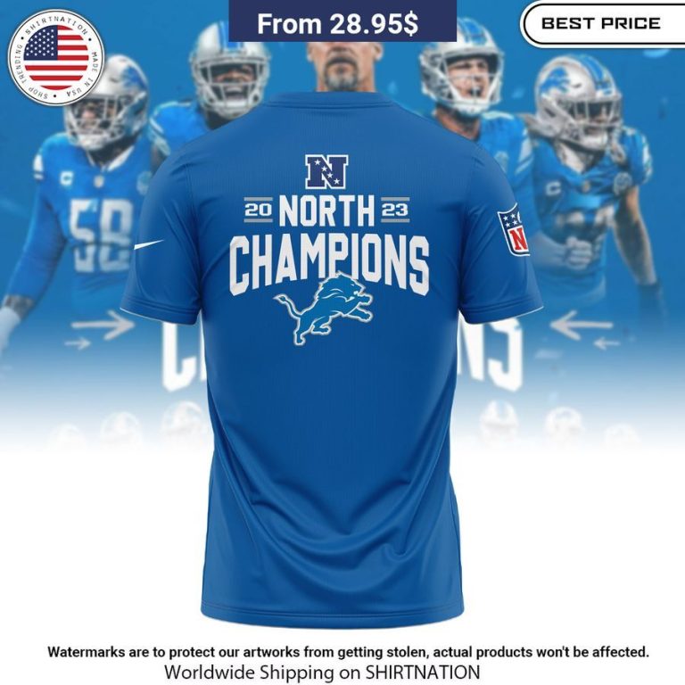 Detroit Lions It's A Lock Champions Shirt She has grown up know