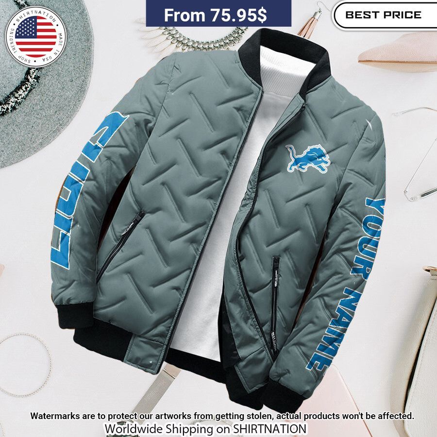 Detroit Lions Puffer Jacket My words are less to describe this picture.