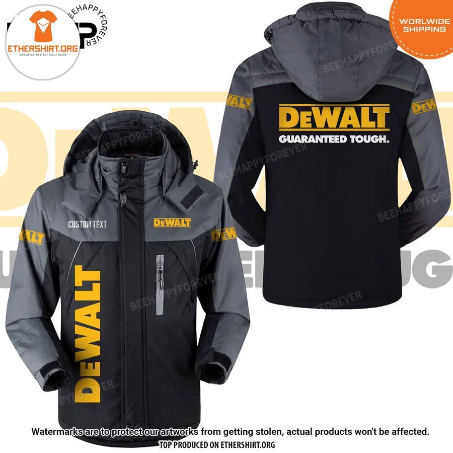 Dewalt Custom Interchange Jacket Oh my God you have put on so much!