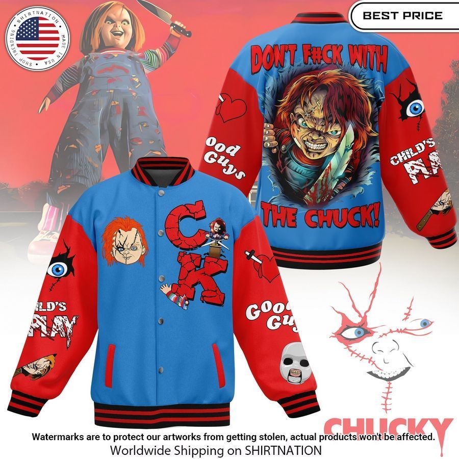 dont fuck with the chucky childs play 3 baseball jacket 1