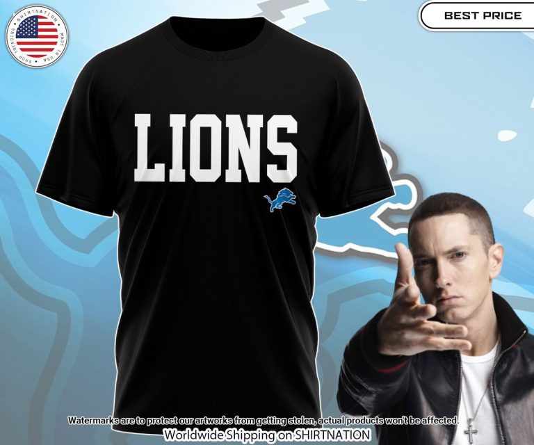 Eminem vs Detroit Lions Hoodie Unique and sober