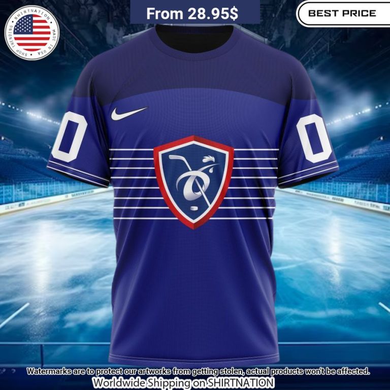 France National Ice Hockey Custom Kits Hoodie You tried editing this time?