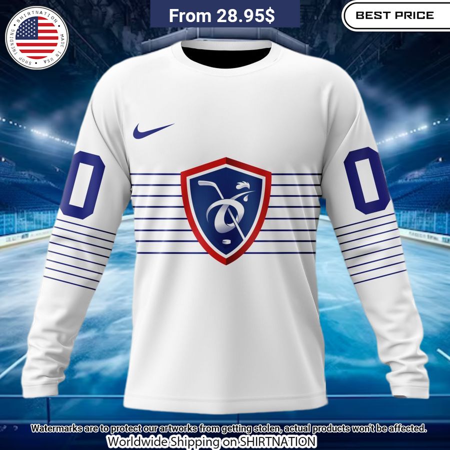 France National Ice Hockey Personalized Kits Hoodie Nice Pic