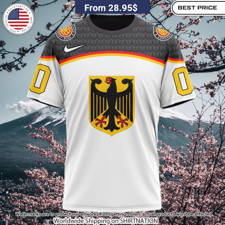 Germany National Ice Hockey Team Custom Kits Hoodie You look lazy