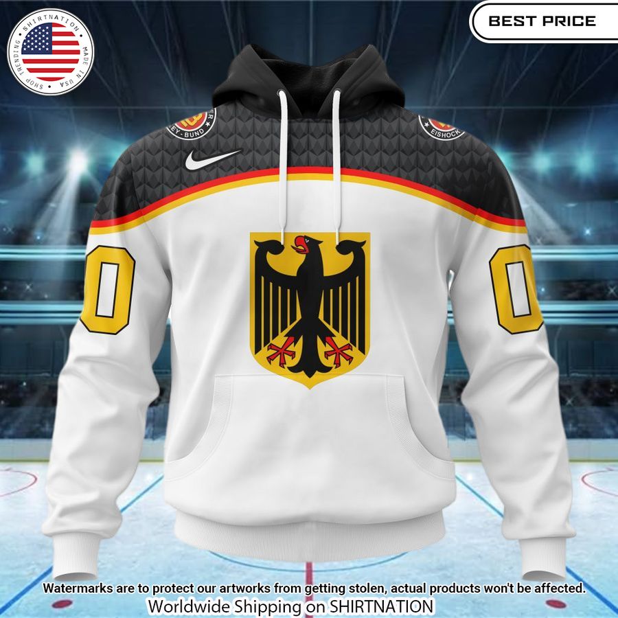 Germany National Ice Hockey Team Personalized Hoodie Lovely smile
