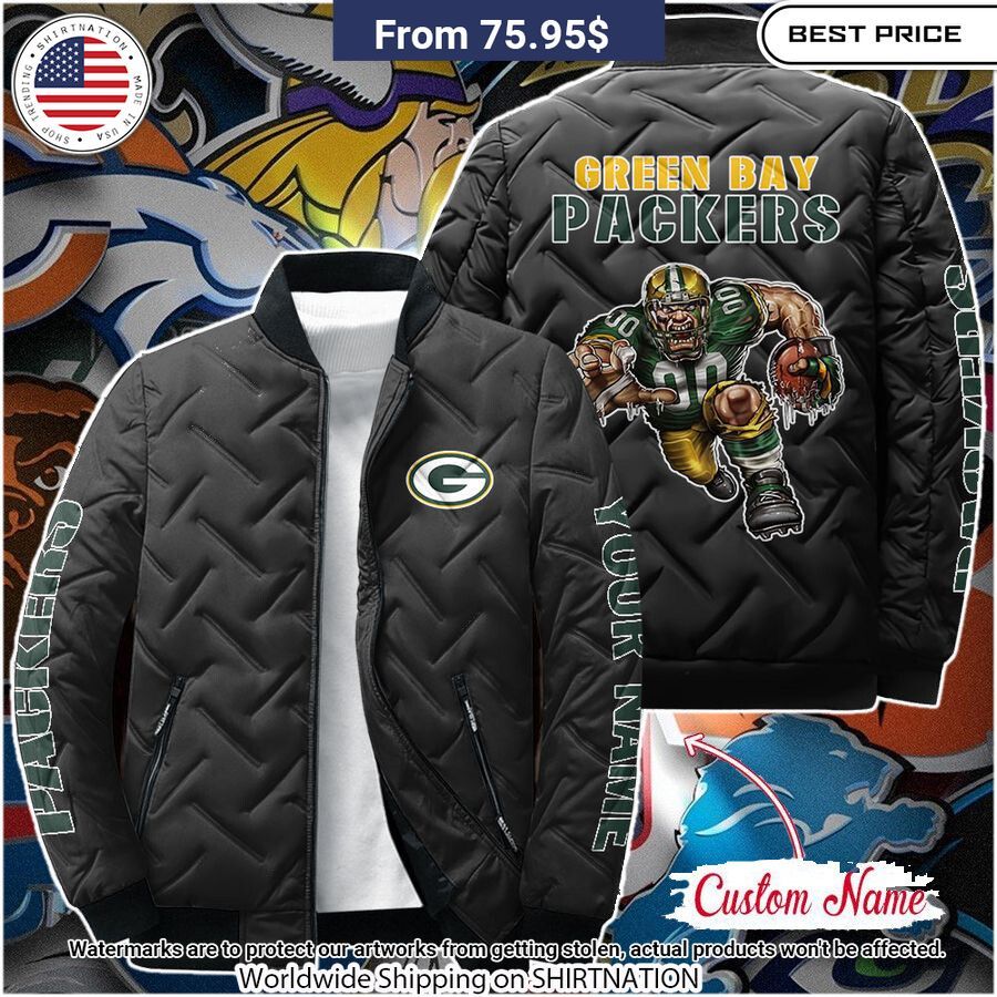 Green Bay Packers Puffer Jacket Wow! This is gracious