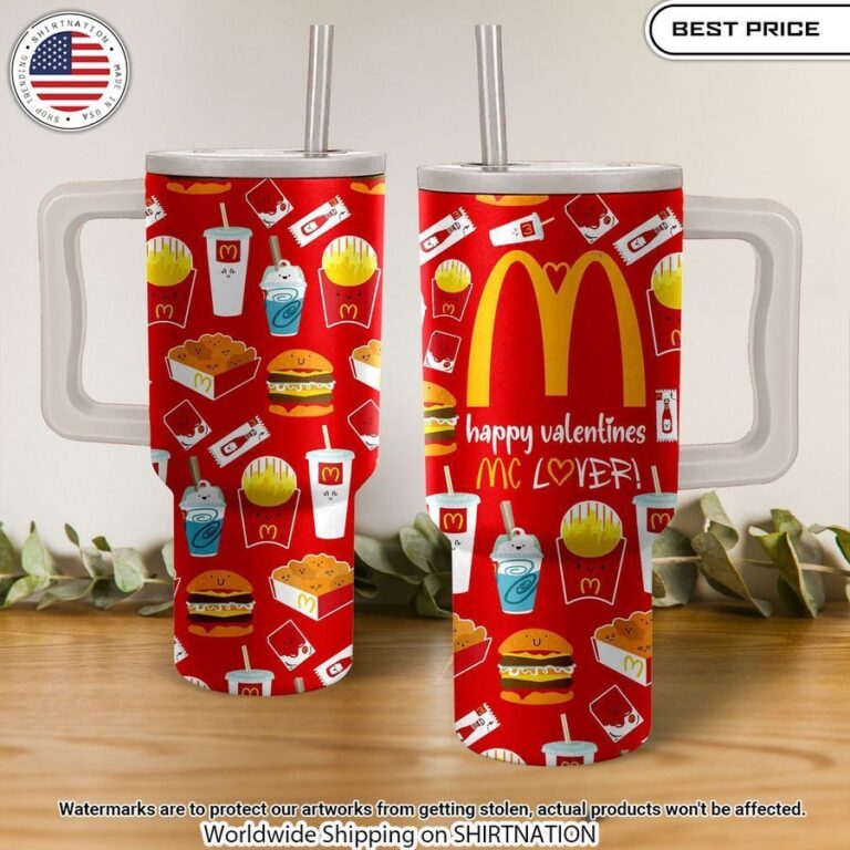 Happy Valentine ‎McDonald's Tumbler This place looks exotic.