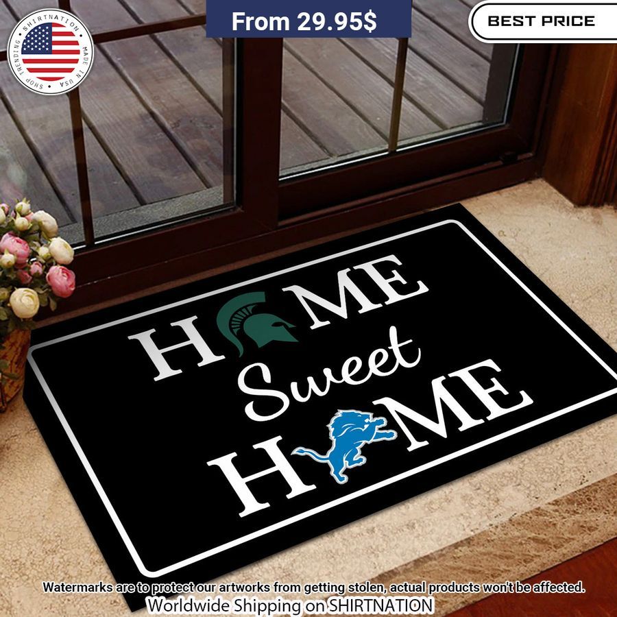 home sweet home detroit lions michigan state spartans doormat 1 967.jpg