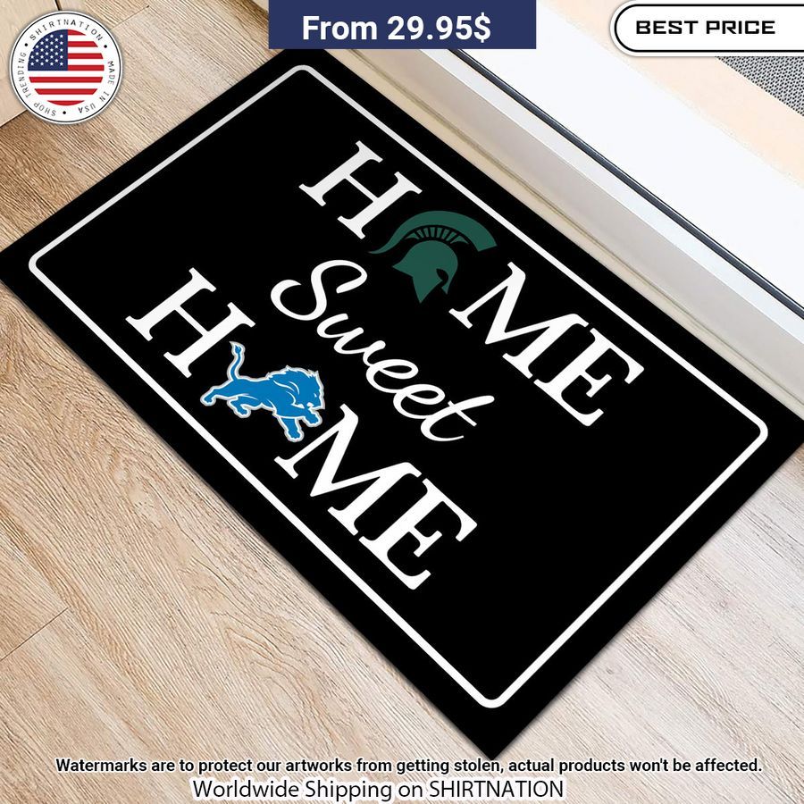 home sweet home detroit lions michigan state spartans doormat 2 711.jpg