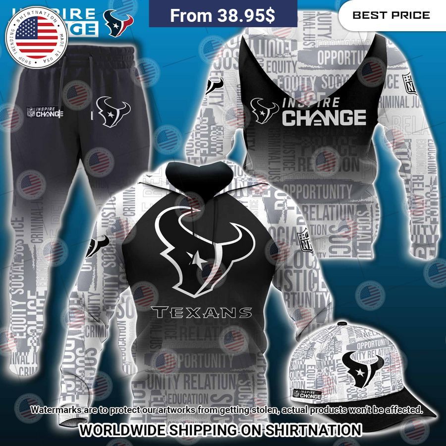 Houston Texans NFL Inspire Change Hoodie Elegant picture.