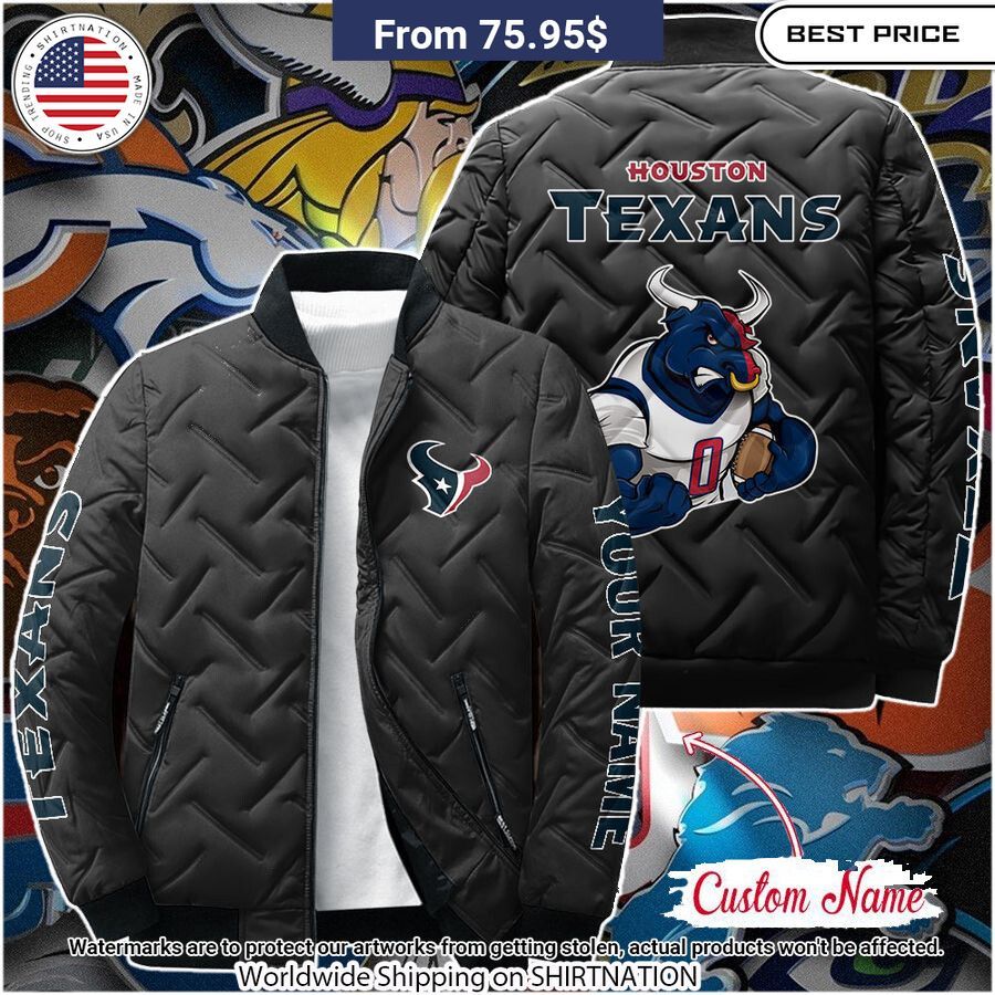 Houston Texans Puffer Jacket The beauty has no boundaries in this picture.