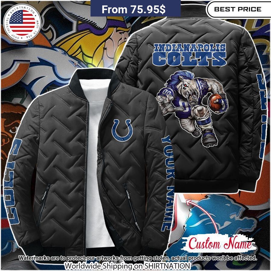 Indianapolis Colts Puffer Jacket You look too weak