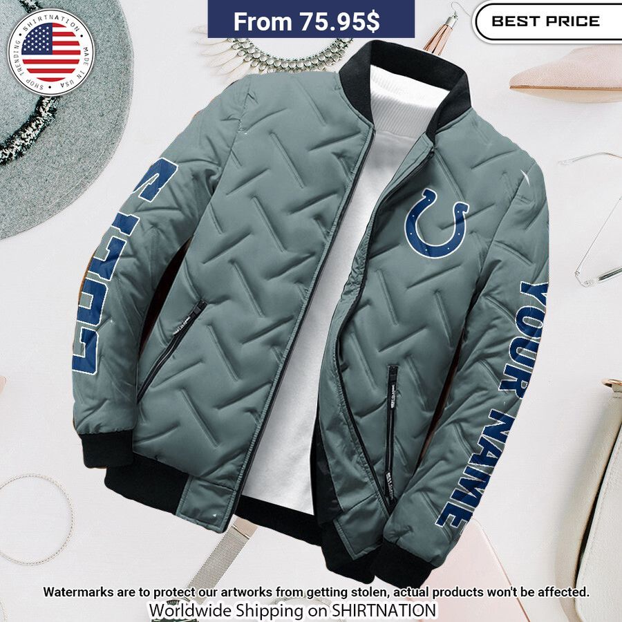 Indianapolis Colts Puffer Jacket Generous look