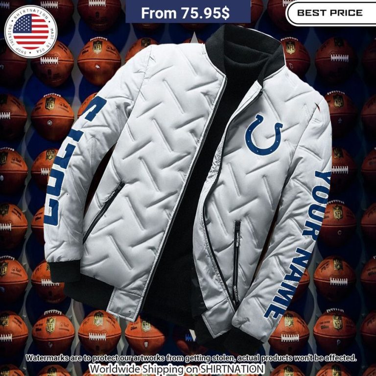 Indianapolis Colts Puffer Jacket Super sober