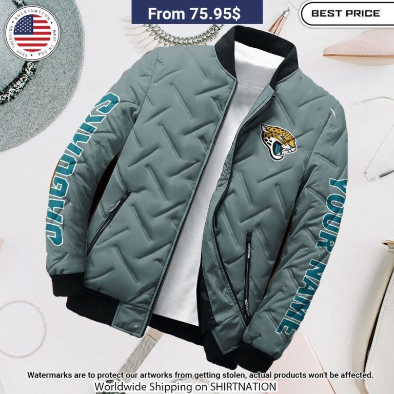 Jacksonville Jaguars Puffer Jacket You look elegant man