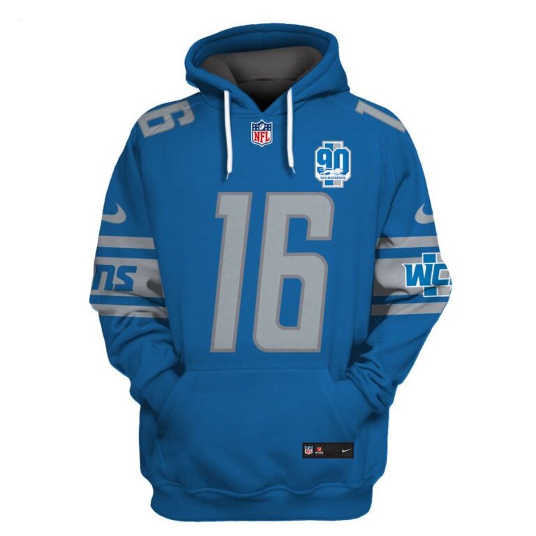 Jared Goff 16 Detroit Lions Hoodie Best picture ever