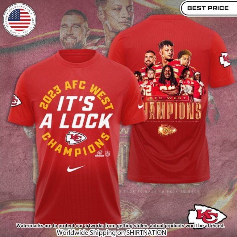 Kansas Chiefs City AFC West Champions Shirt Hey! You look amazing dear