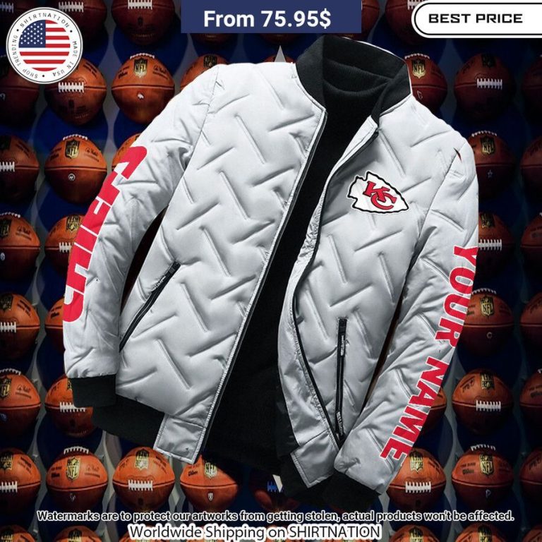 Kansas City Chiefs Puffer Jacket Cutting dash