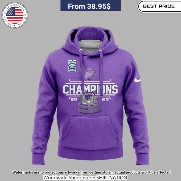 Kansas state football champions 2023 Hoodie Beautiful Mom, beautiful daughter