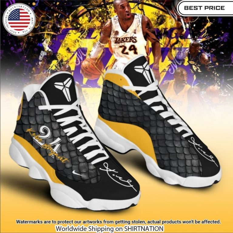 kobe bryant los angeles lakers air jordan 13 2