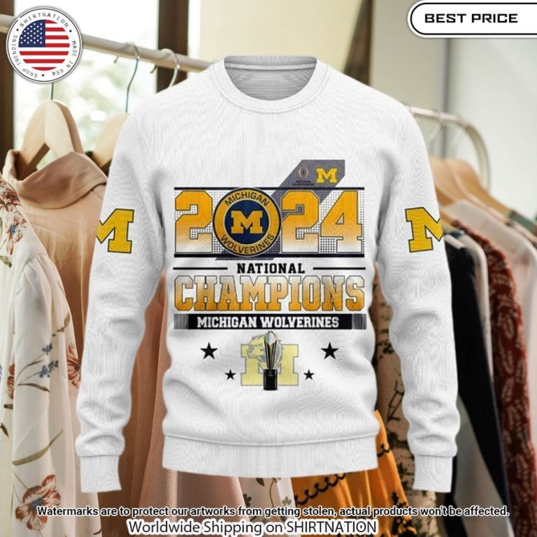 Michigan Football Hail to the Victors Sweater Stand easy bro