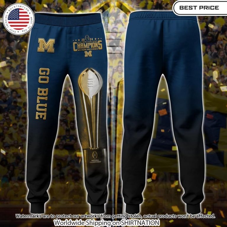 michigan wolverines are the champions hoodie 2