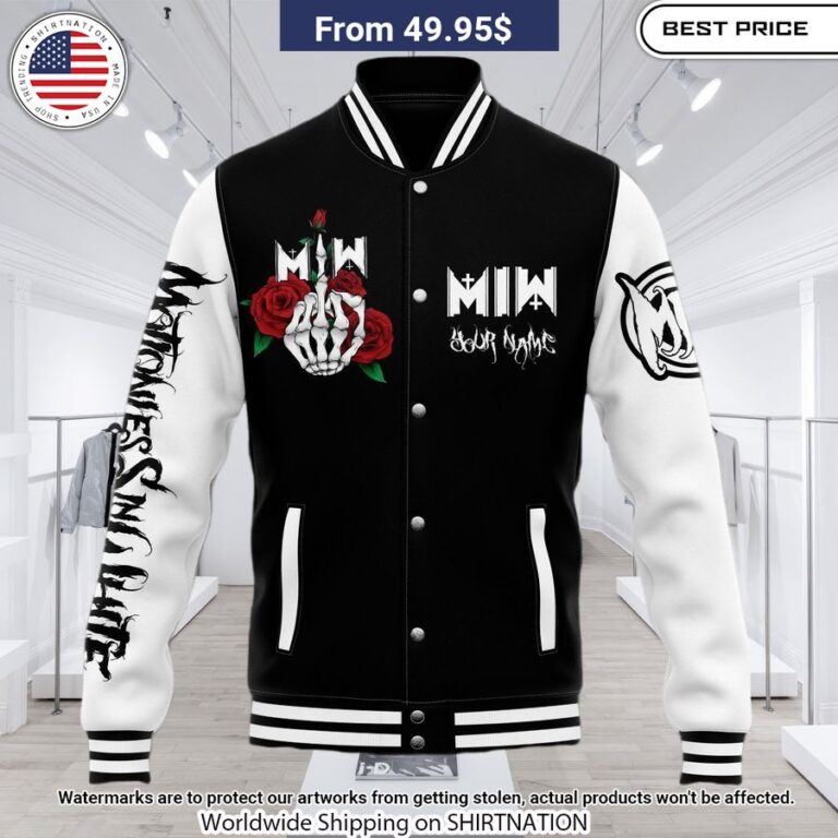 Motionless in White Custom Baseball Jacket Have you joined a gymnasium?