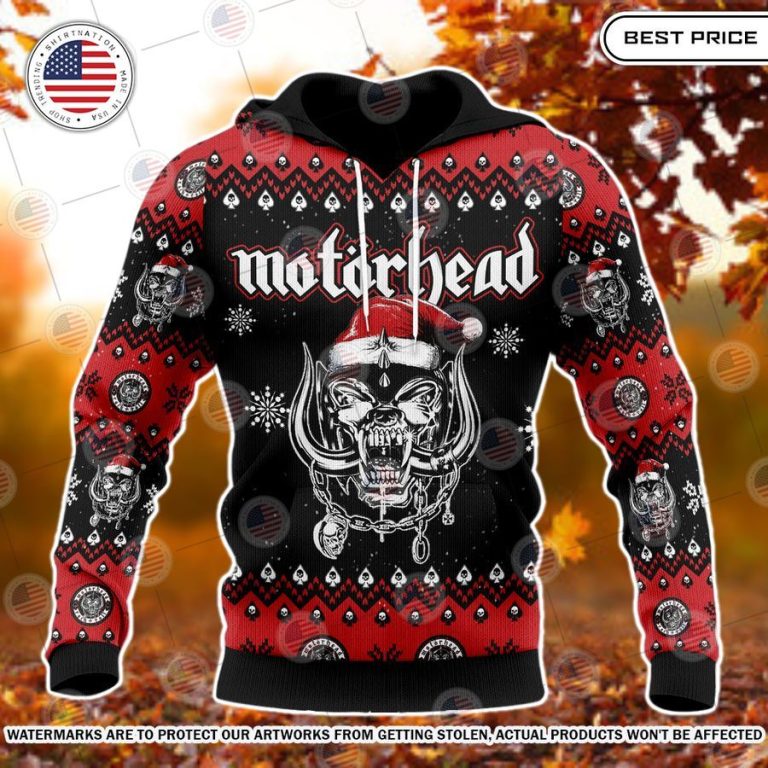 motorhead fucking christmas hoodie 4