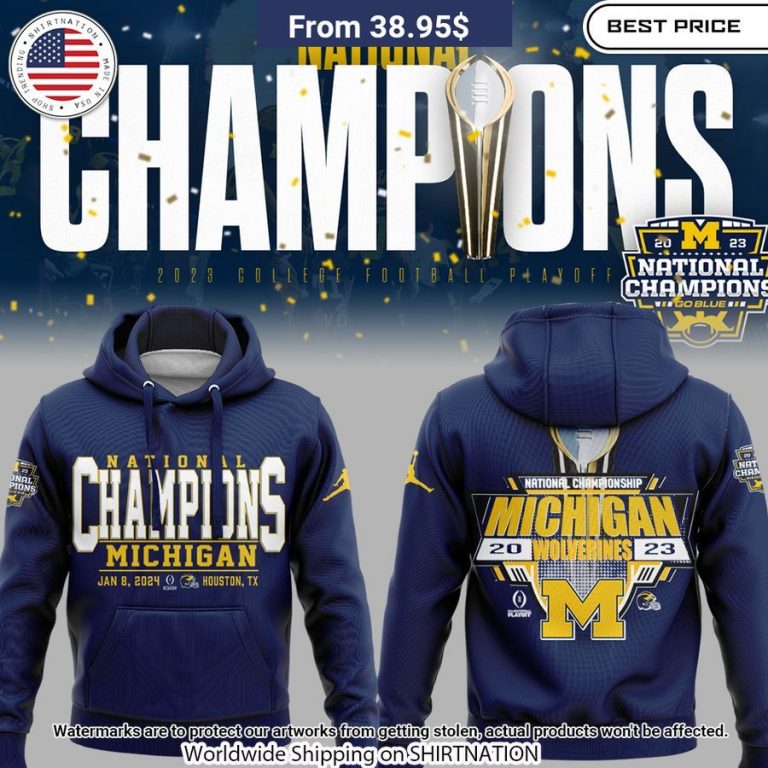 National Championship Michigan Wolverines Hoodie Cool look bro