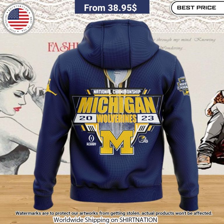 National Championship Michigan Wolverines Hoodie Your beauty is irresistible.