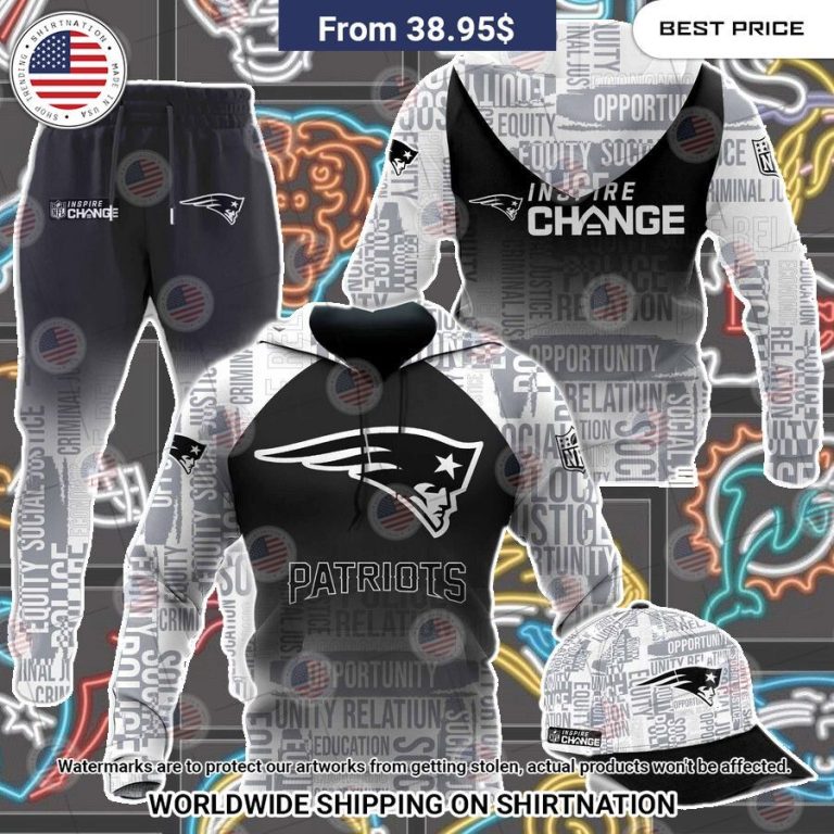 New England Patriots NFL Inspire Change Hoodie You look cheerful dear