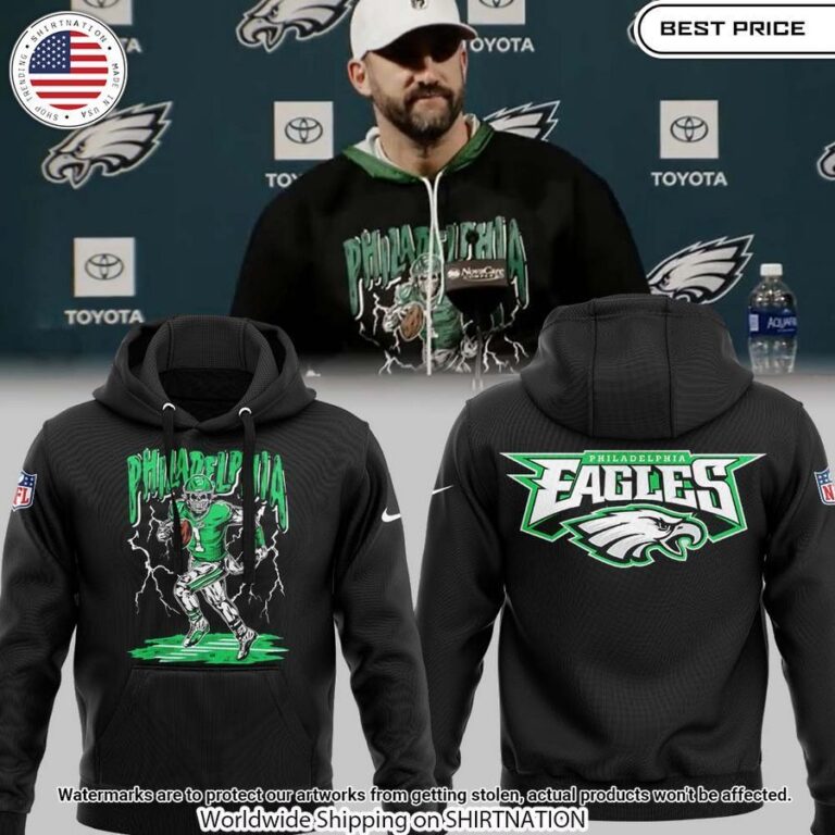 NFL Nick Sirianni Philadelphia Eagles Hoodie You look handsome bro