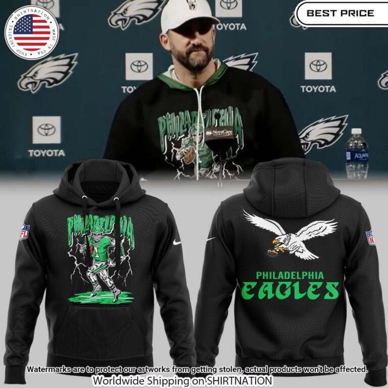 Nick Sirianni NFL Philadelphia Eagles Hoodie Good click