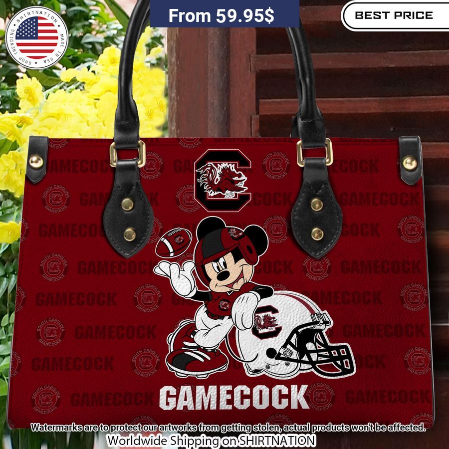 personalized south carolina gamecocks mickey leather hand bag 2 530.jpg