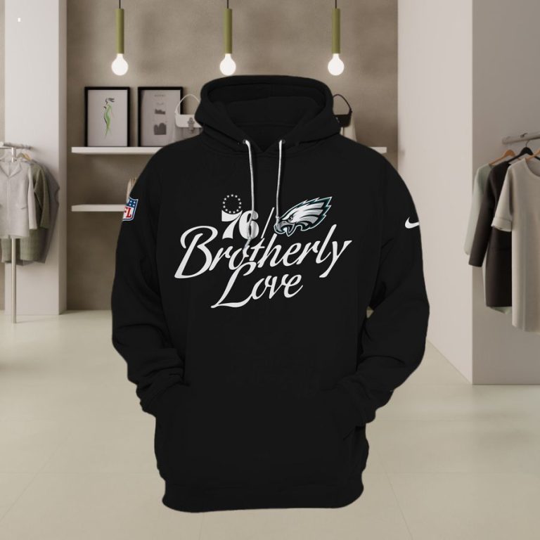 philadelphia eagles brotherly love nick sirianni hoodie 2