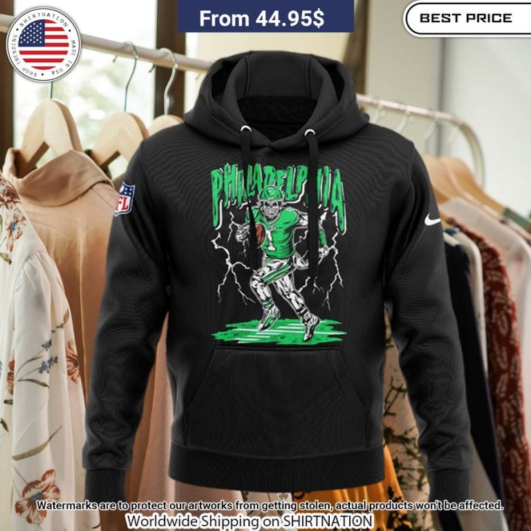 Philadelphia Eagles Nick Sirianni Hoodie Nice place and nice picture