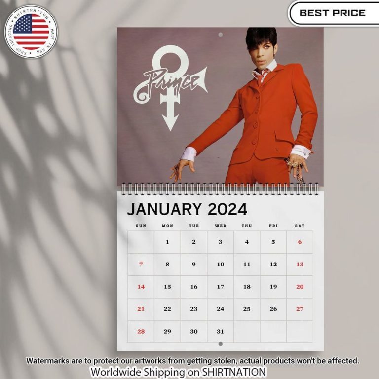 Prince 2024 Calendar My friends!