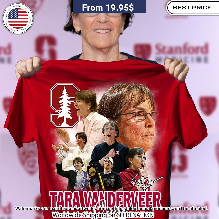 Tara VanDerveer Only Her NCAA Basketball History Shirt Natural and awesome