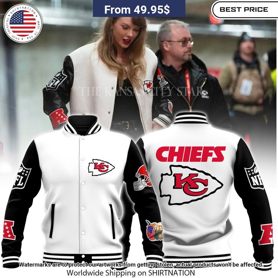 Taylor Swift Kansas City Chiefs Baseball Jacket This is your best picture man