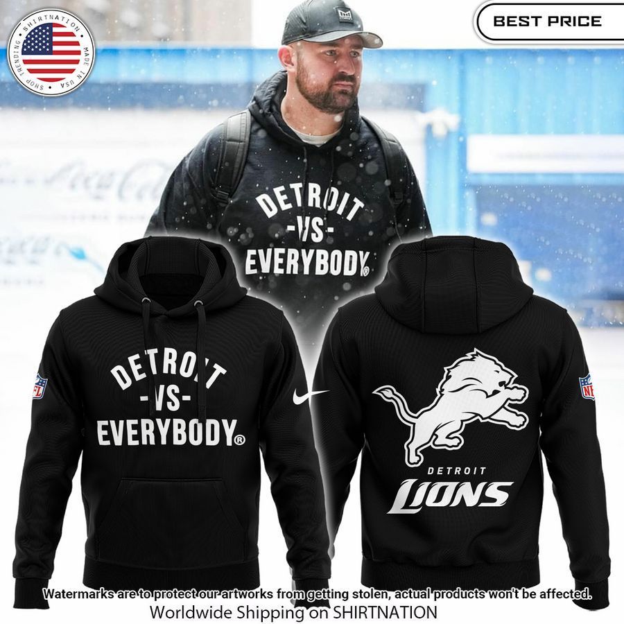 Detroit Lions Vs Everybody Hoodie You are getting me envious with your look