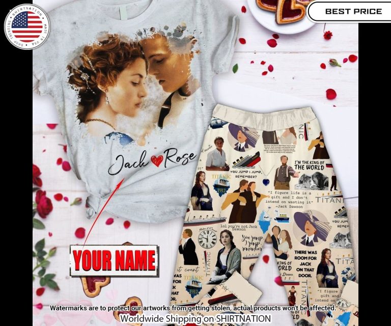 Titanic custom Pajamas Set Generous look