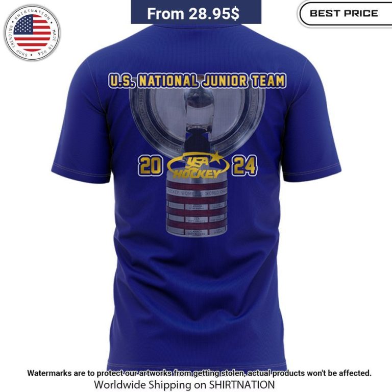 USA Hockey World Junior Champions 2024 Shirt Best couple on earth