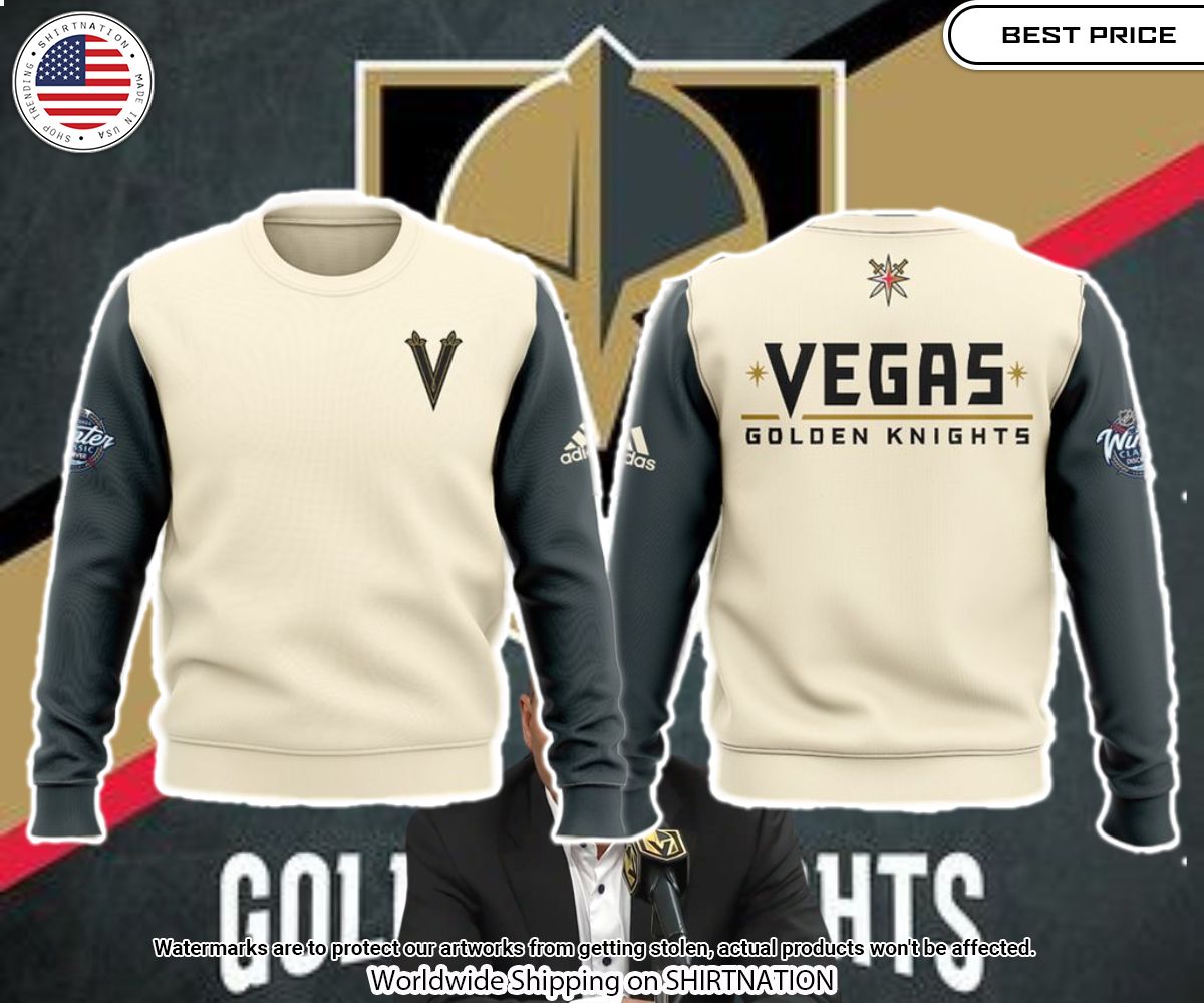 Vegas Golden Knight Bruce Cassidy Sweater You look elegant man
