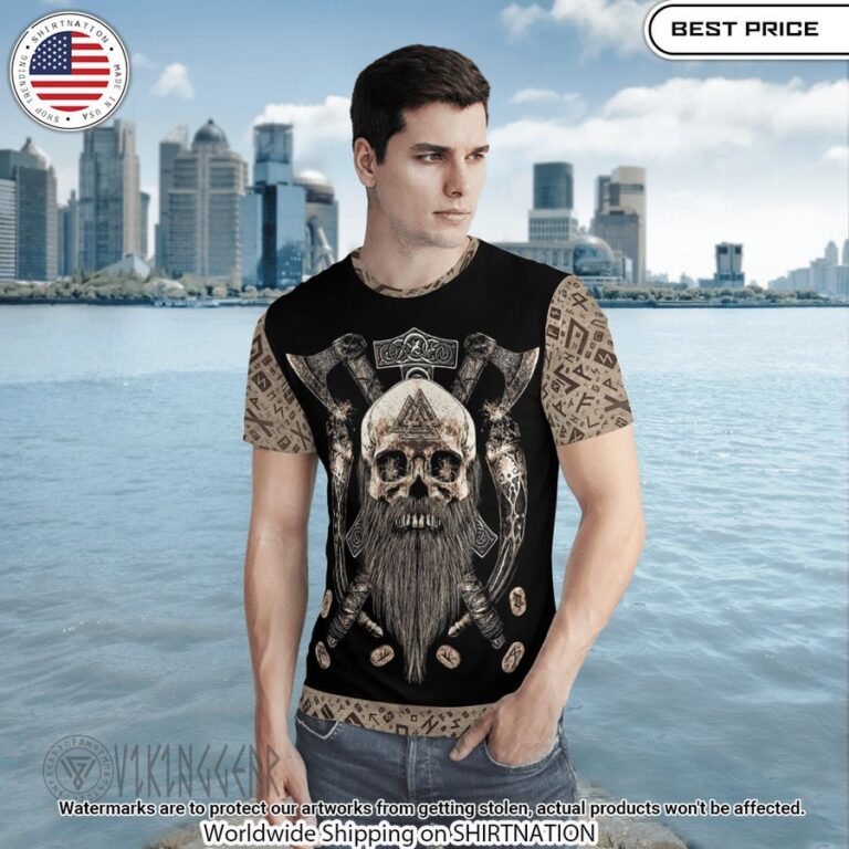 Viking Beard Valhalla Shirt Good look mam