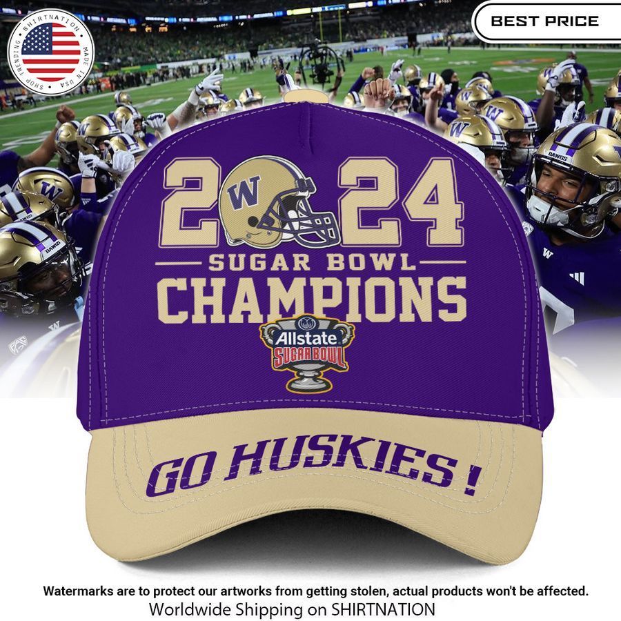 Washington Huskies Sugar Bowl Champions Cap Looking so nice