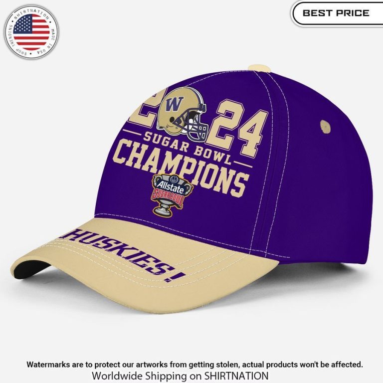 washington huskies sugar bowl champions cap 2