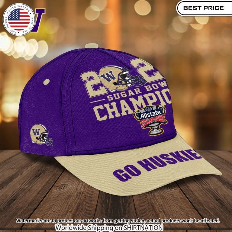 Washington Huskies Sugar Bowls Champions Cap Sizzling